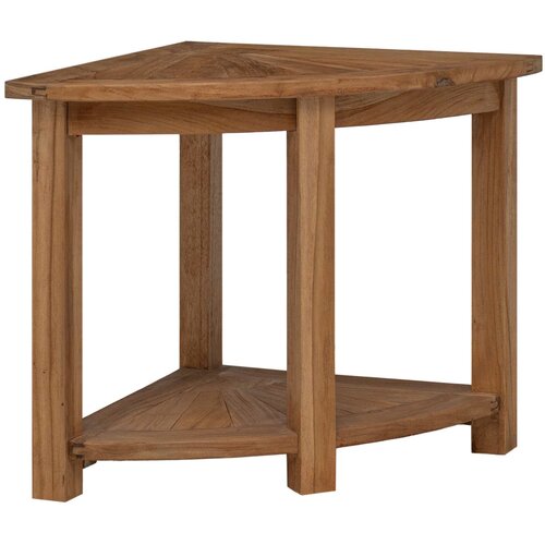  Stolić za kupatilo Prirodna 45 x 45 x 46 cm Čvrsto teak drvo Slike