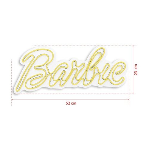 WALLXPERT dekorativna plastična led rasveta barbie yellow Cene