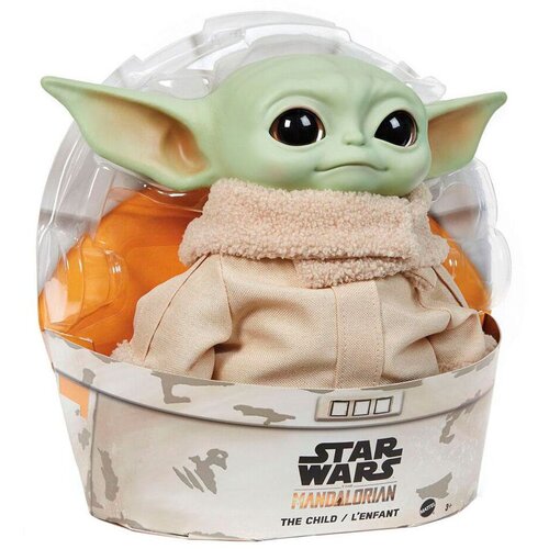 Star Wars The Mandalorian Yoda The Child pli&amp;scaron;ana igračka 28cm Slike