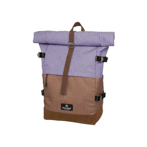 WALKER nahrbtnik roll-up two, lavender / biscuit Slike