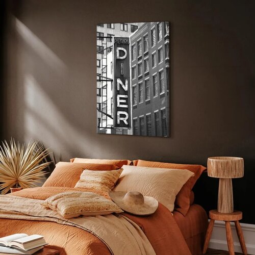  Slika - New York Neon Sign (1 Part) Vertical 60x90 Premium Print Slike