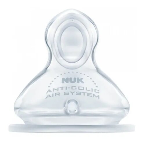 Nuk fc plus cucla silikon, brz protok (l), 6-18m Slike
