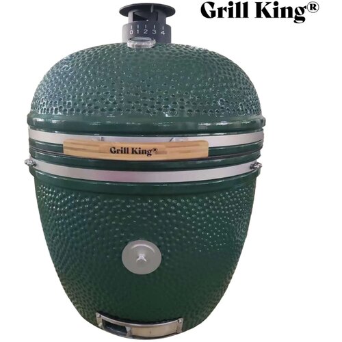 Grill King Kamado EGG PRO ULTRA 29" Series III keramički roštilj s dimilicom + bogata oprema, 74 cm Cene