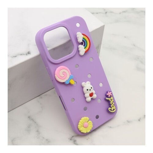  Futrola toy za iphone 16 pro (6.3) ljubicasta ( F121967 ) Slike