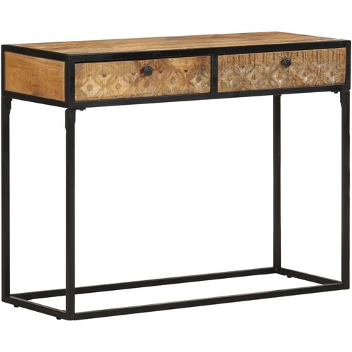  Konzolni stol 100 x 35 x 75 cm od masivnog drva manga Cijene