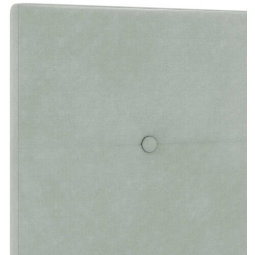  s box springom madracem i LED-om Svjetlosiva Bar&amp;scaron;un - Svjetlosiva 120 x 190 cm Pro&amp;scaron;iveno gumbima Slike