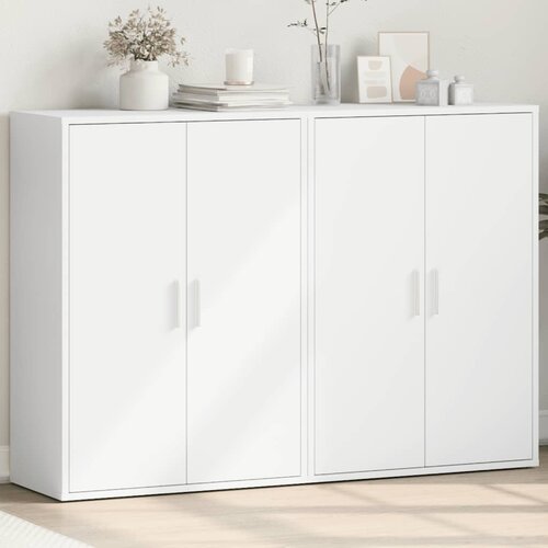  Komoda 2 kom bijela 60x31x84 cm od konstruiranog drva Cijene