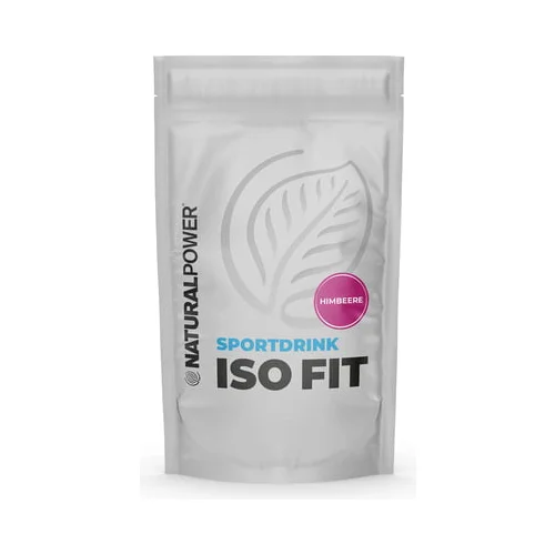 Natural Power Sportdrink ISO FIT 400 g - malina