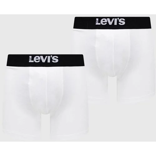 Levi's Bokserice 2-pack za muškarce, boja: bijela