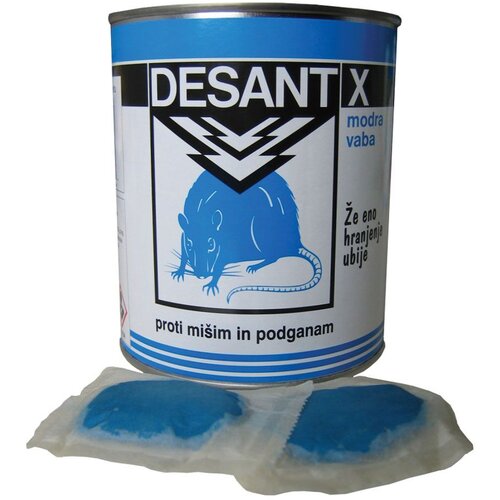  RODENTICID DESANT X MODRA VABA 150 G Cene