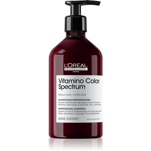 L&amp;acute;Or&amp;eacute;al Paris Serie Expert Vitamino Color Spectrum &amp;scaron;ampon za barvane lase 500 ml Slike