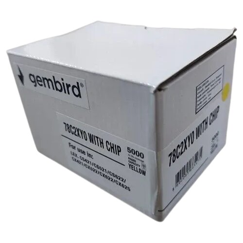  Toner 78C2XY0 zam. kaseta za Lexmark Yellow 5k (sa cipom) Slike