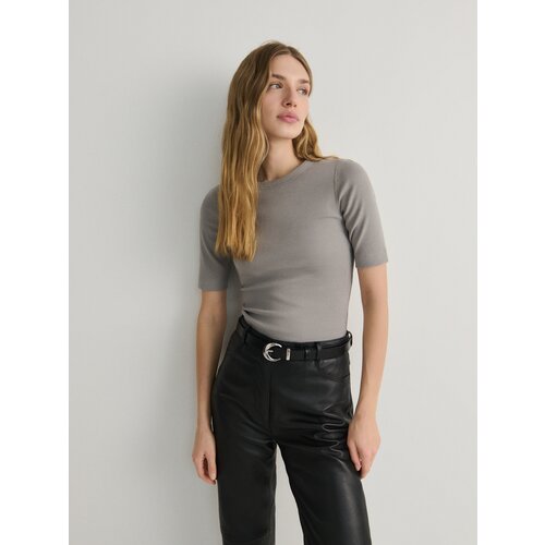 Reserved - Majica slim fit - Bež Cene
