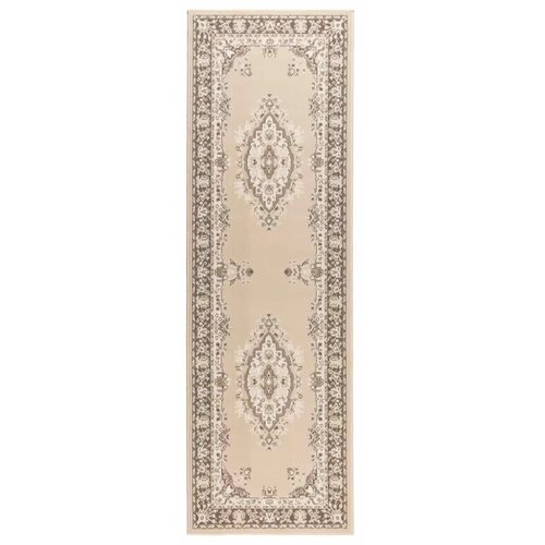  Trkački tepih FLORNES Tkani Ekru uzorak 100 x 400 cm PP 7 mm - Ecru uzorak 100 x 400 cm Slike