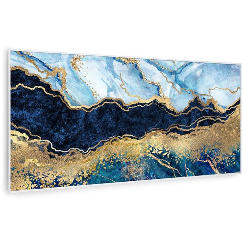 Klarstein wonderwall air art smart, infracrveni grijač, plavi mramor, 120 x 60 cm, 700 w Cijene