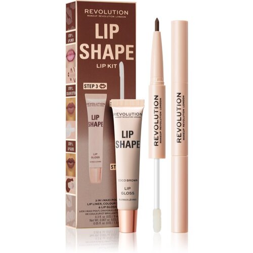 Makeup Revolution Lip Shape Kit set za usne nijansa Coco Brown 1 kom Cijene