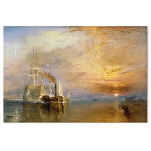  Slika - William Turner &amp;ndash; The Fighting Temeraire 90x60 Standard Slike