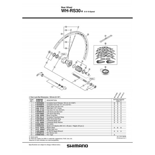 Konus SHIMANO WHRS30R DESNI Y4EW98080 SHIMANO Cene