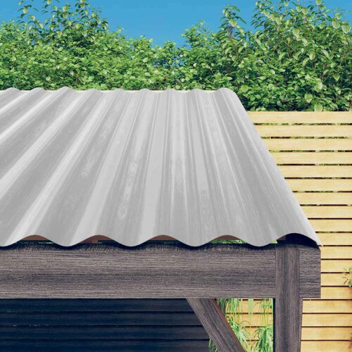 Krovni paneli 12 kom čelik obložen prahom srebrni 80x36 cm Cijene