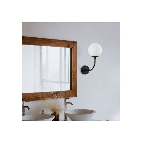 Opviq vall lamp zidna crna lampa Sferıs 15031 Slike