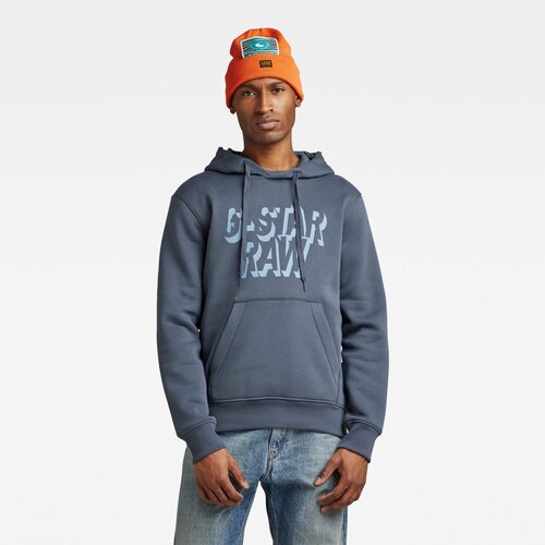 G-star Sweatshirt - Retro shadow gr hdd sw blue Cene