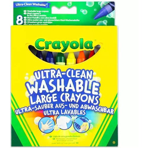 Crayola Dodatnih 8 kos. pralne voščenke Cene