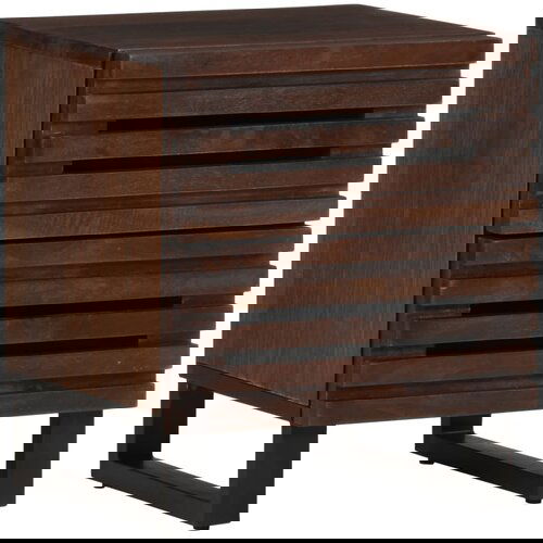 Furnova Nočna omarica 40x34x46 cm trden mangov les, (21926644) Slike