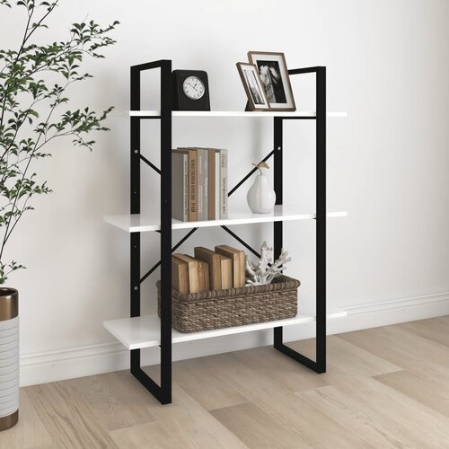 vidaXL Ormarić za knjige bijeli 80 x 30 x 105 cm od iverice Cijene