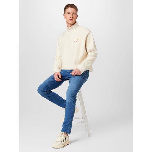 Carhartt WIP Majica zlato-rumena / burgund / naravno bela Slike