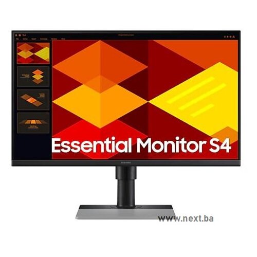 Samsung 24'' FHD Posl Mon S40GIPS, 100Hz, 5ms, 250cd, 2xHDMIDP, 2xUSB, VESA 100x100, HAS, Pivot, Til Cijene