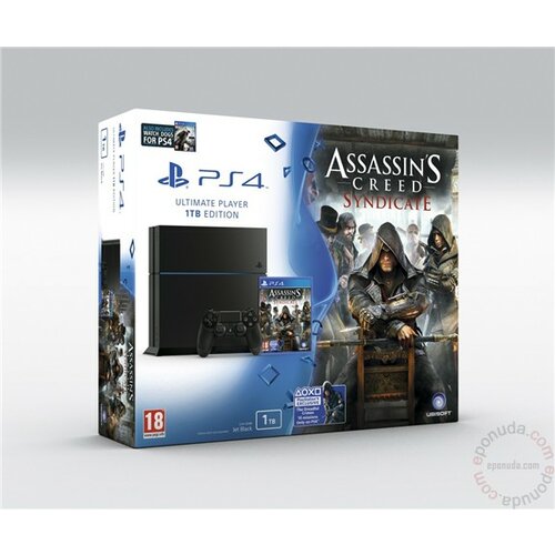 Sony Playstation 4 + Assassins Creed Synd/WD/PS4 1TBC/ENG EXP igračka konzola Slike