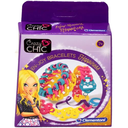 Clementoni Crazy Chic Set za izradu narukvica sreće - Slike