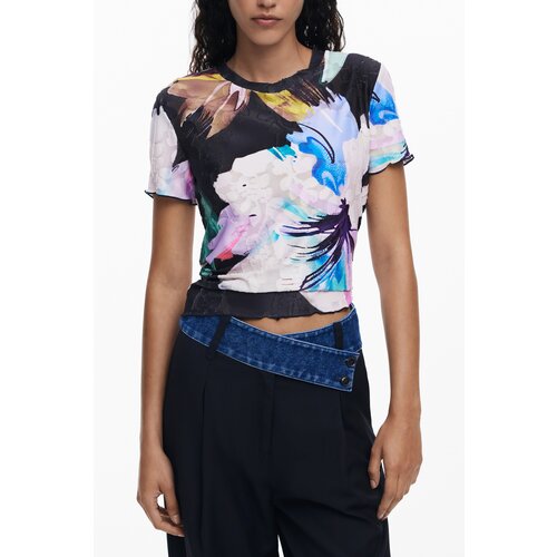 Desigual WOMEN&amp;amp;#39;S SHORT-SLEEVE T-SHIRT BLACK Slike