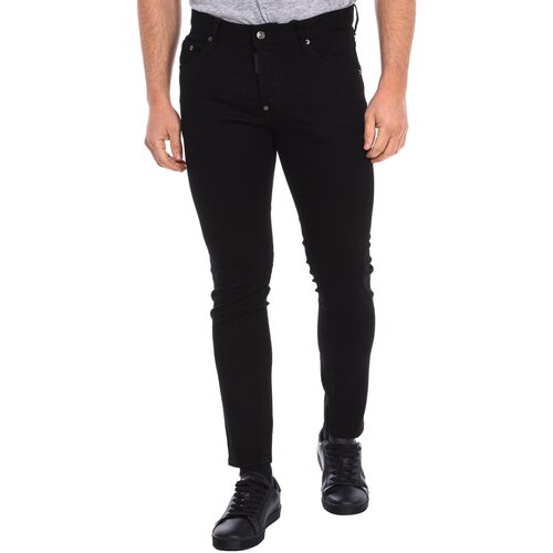 Dsquared Hlače S74LB1282-S30730-900 Črna Cene