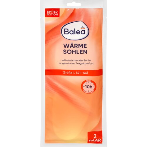 Balea Termo ulošci za cipele, veličina L (41- 46), 2 para 4 kom Cene