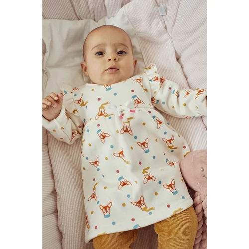 Zippy Haljina za bebe boja: bijela, mini, širi se prema dolje