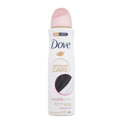 Dove Advanced Care Invisible Care 72h antiperspirant za preprečevanje madežev na oblačilih 150 ml za ženske