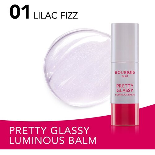 Bourjois Pretty Glassy večnamenski osvetljevalec odtenek 01 Lilac Fizz 5 g Slike