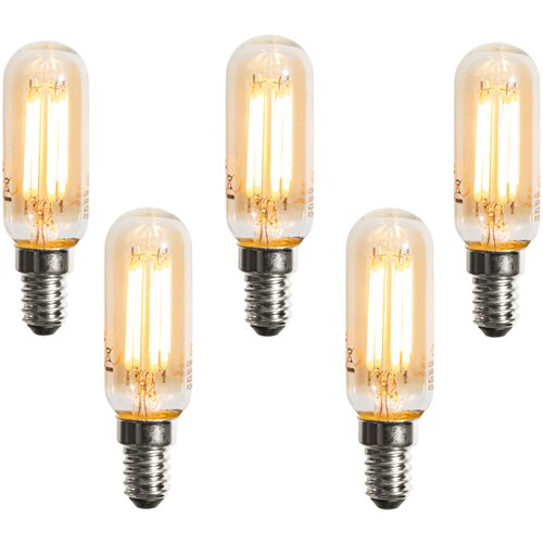 LUEDD Komplet 5 E14 zatemljiva LED zlata T25 4W 250lm 2200K Cene
