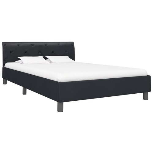  Okvir za krevet od umjetne kože crni 140 x 200 cm Slike