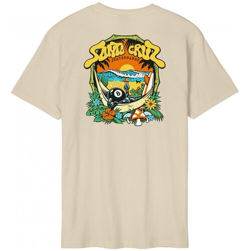 Santa Cruz Majice & Polo majice Winkowski 8baller trip t-shirt Črna Cene