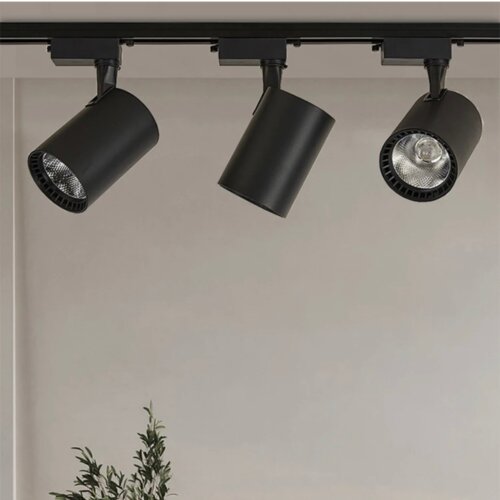  Šinska rasveta Crna Komplet 1m-3topa Cene