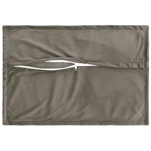  Presvlaka za jastuk 2 pcs HOUTEN Svjetlosiva 50 x 75 cm Baršun - Svjetlosiva 50 x 75 cm 2 Cene