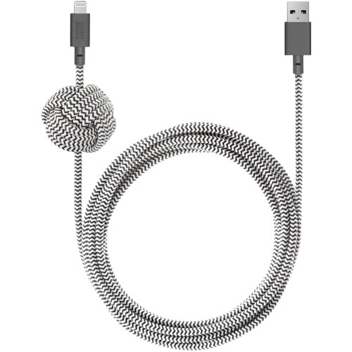 NATIVE UNION Night Cable USB-A to Lightning 3m Zebra Cijene