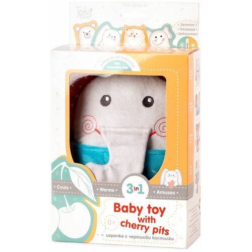 Amek Toys slonče igračka sa košticama od trešanja Slike