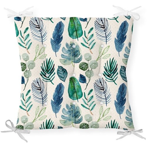 Minimalist Cushion Covers Blazina za stol Navy Flower, 40 x 40 cm Cene