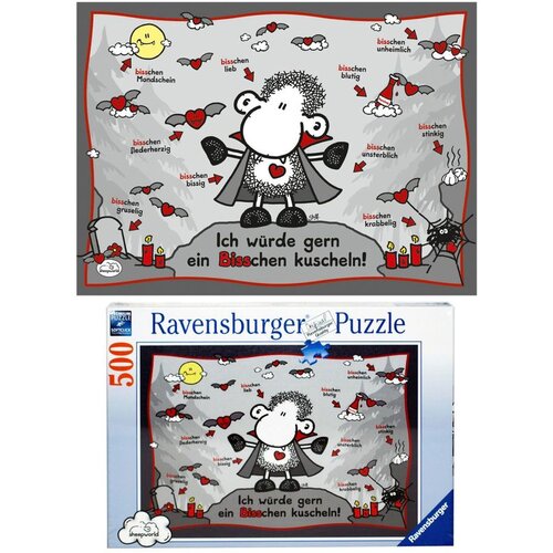 Ravensburger Puzzle / Slagalica 500 Ovca sa srcem Cene