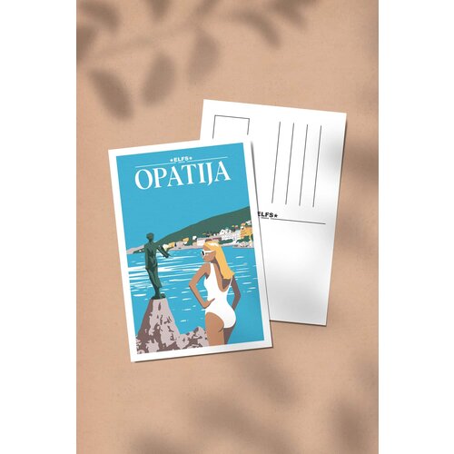 Elfs razglednica opatija Slike
