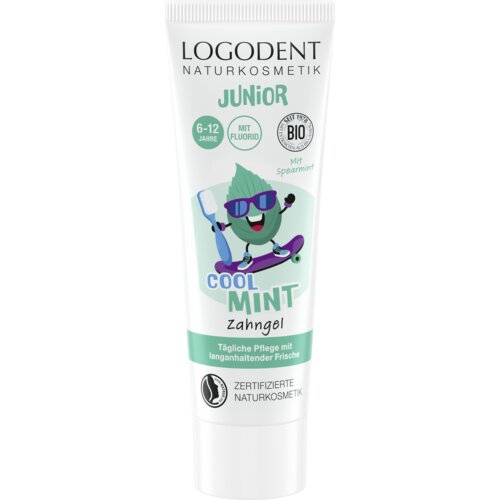 Logona Junior Cool Mint zobna pasta - 75 ml Slike