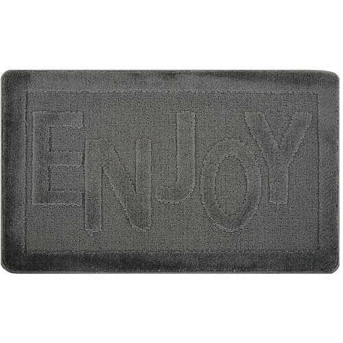 Foutastic Podloga za kupatilo Enjoy, 60x100 cm, Antracit Slike